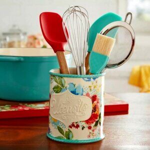 Melody FLORAL Utensil Crock by Pioneer Woman